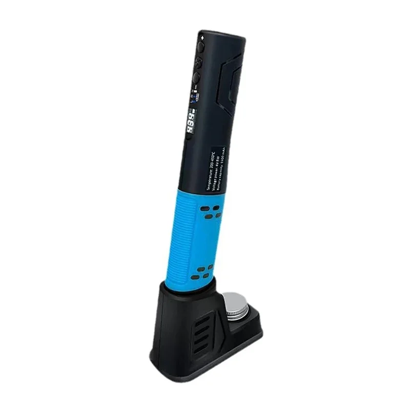 thumbnail image 2 of 1 Set Portable Soldering Iron Handheld Digital Cordless Soldering Iron With Detachable Head & One-Click Switch USB Rechargeable 3 Level Welding Pen, Guns - Canada 2 of 12