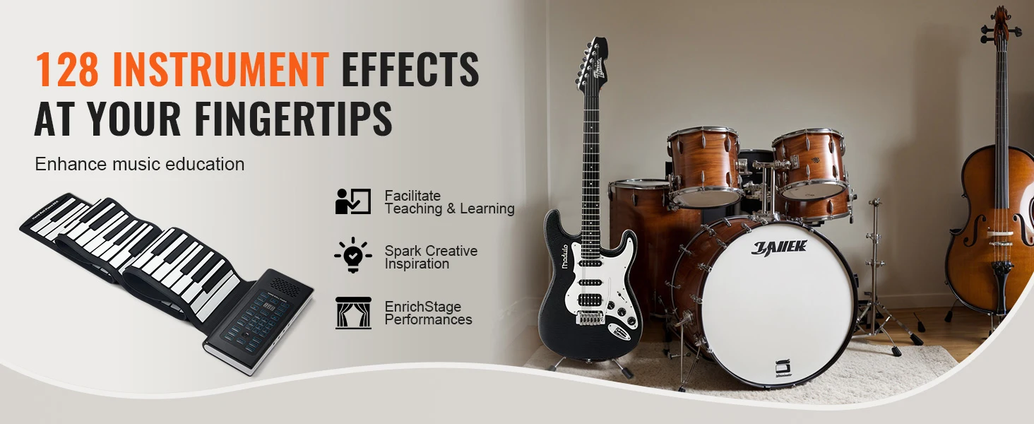 piano tones and controls