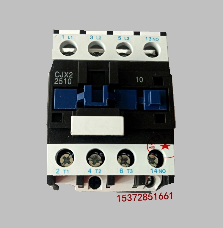 

AC contactor CJX2-1210 1810 2510 3210 0910 voltage 380V220V110V36V24