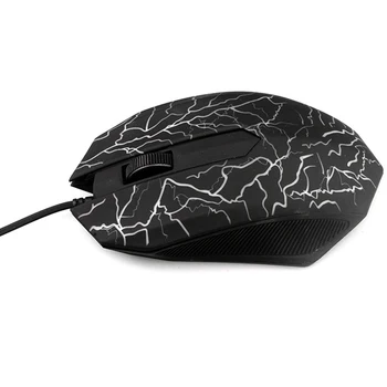 3200DPI Computer Mouses Colorful LED Professional Mouse Gaming Ultra-precise For Dota2 LOL Gamer Mouse Ergonomic USB Wired Mouse 5