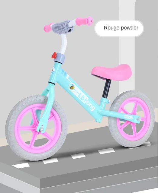 LazyChild 2-6 Year Old Children's Balance Car Pedalless Scooter Safe and Comfortable Children's Sliding Two-Wheeled Bicycle 4