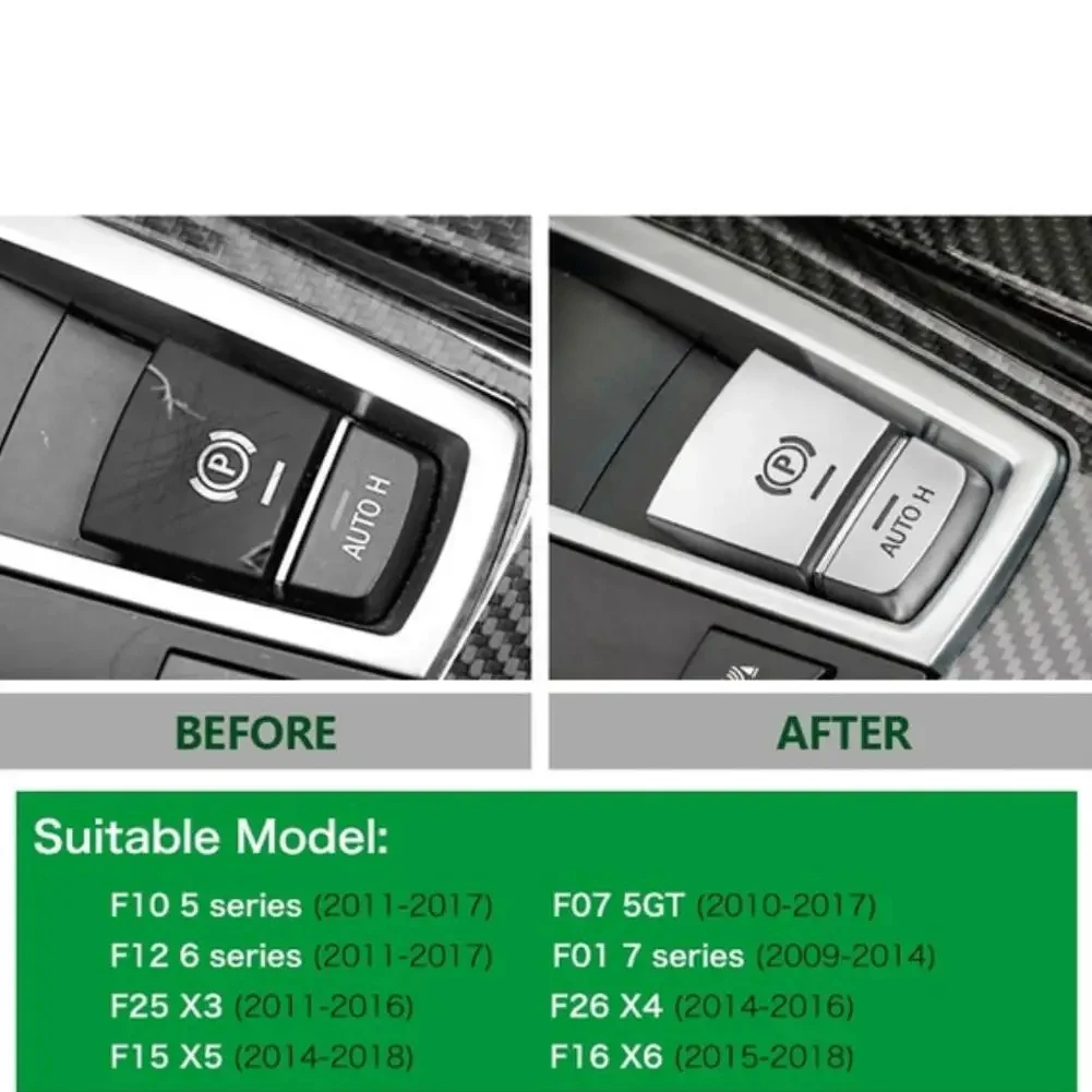 전자 주차 브레이크 스위치, 자동 H 단추 교체, BMW 5 7 X3 X4 X5 X6 F 시리즈 F01 F02 F10 F18 F12 F15 F16 F25 F26