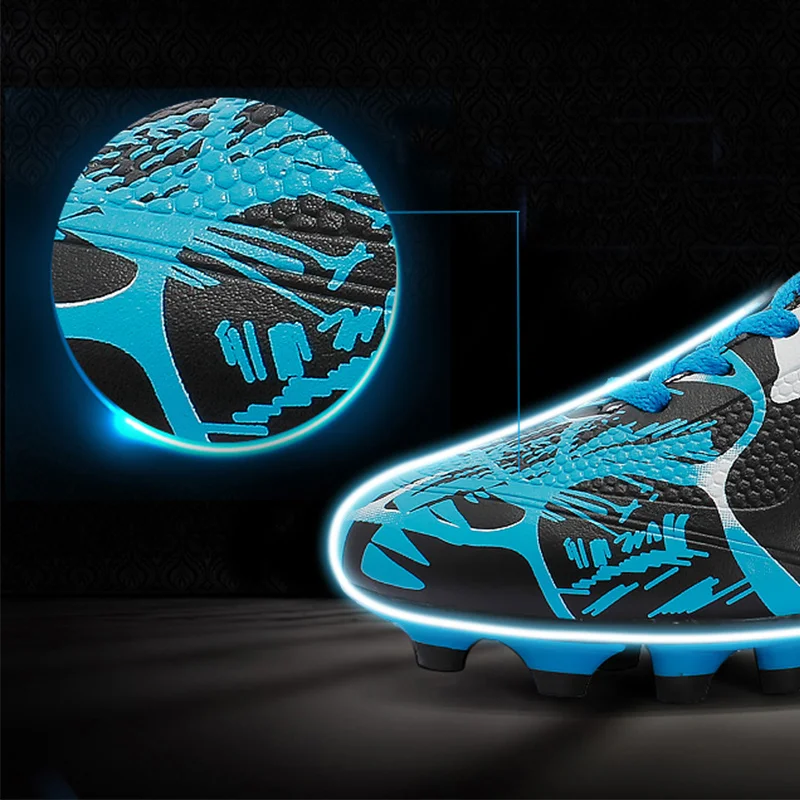 Professional Soccer Shoes Kids Long Spikes FG for Football Shoes