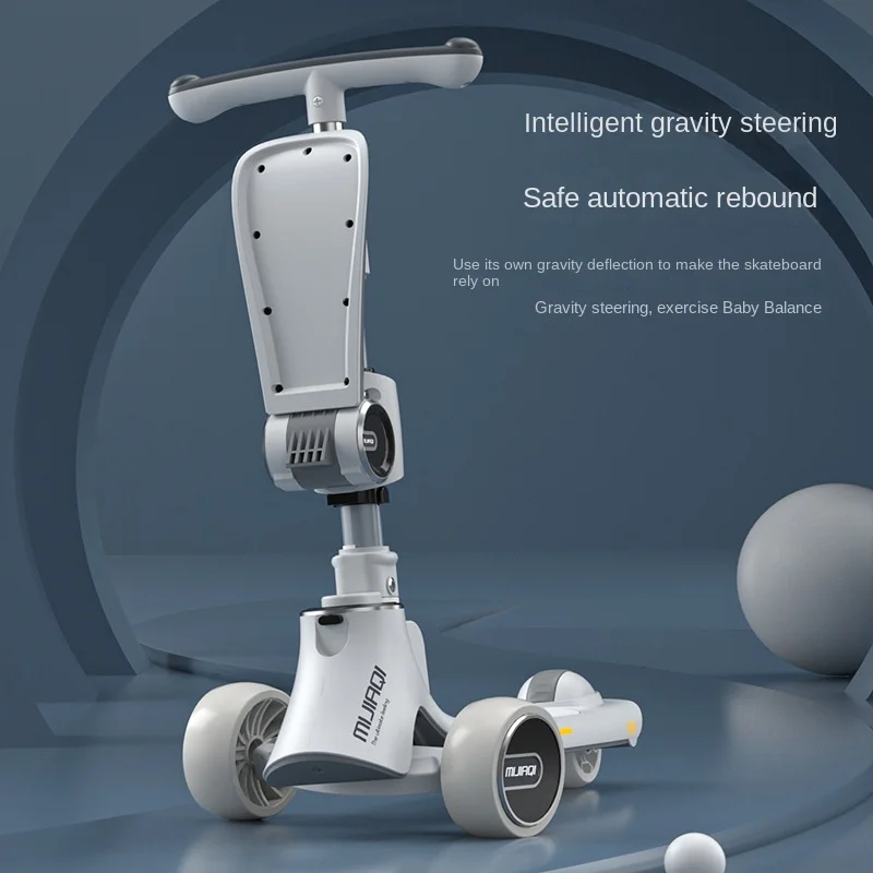 Foldable 3 in 1 Children Scooter 2-12 Year Old