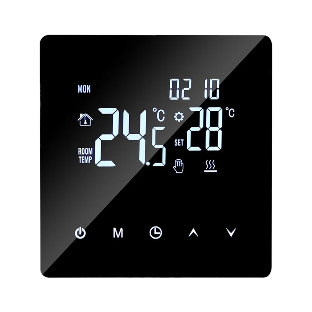 

Touch Screen Floor Heating Temperature Controller Smart Thermostat For Electric Heat Water Gas Boiler WiFi TemperatureController