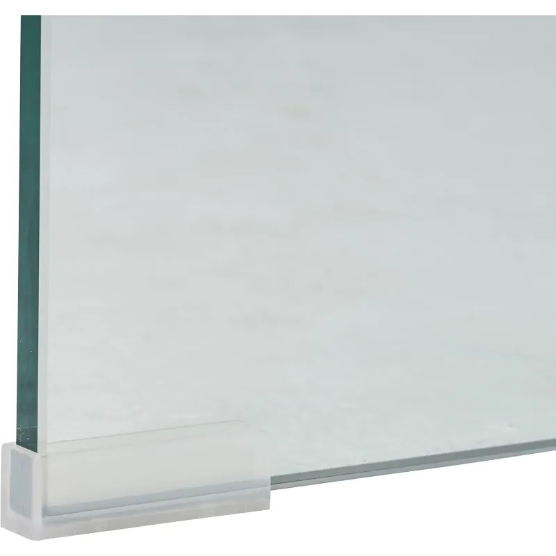 Clear Patel 12mm tempered glass coffee table perfect for modern furniture decor 6