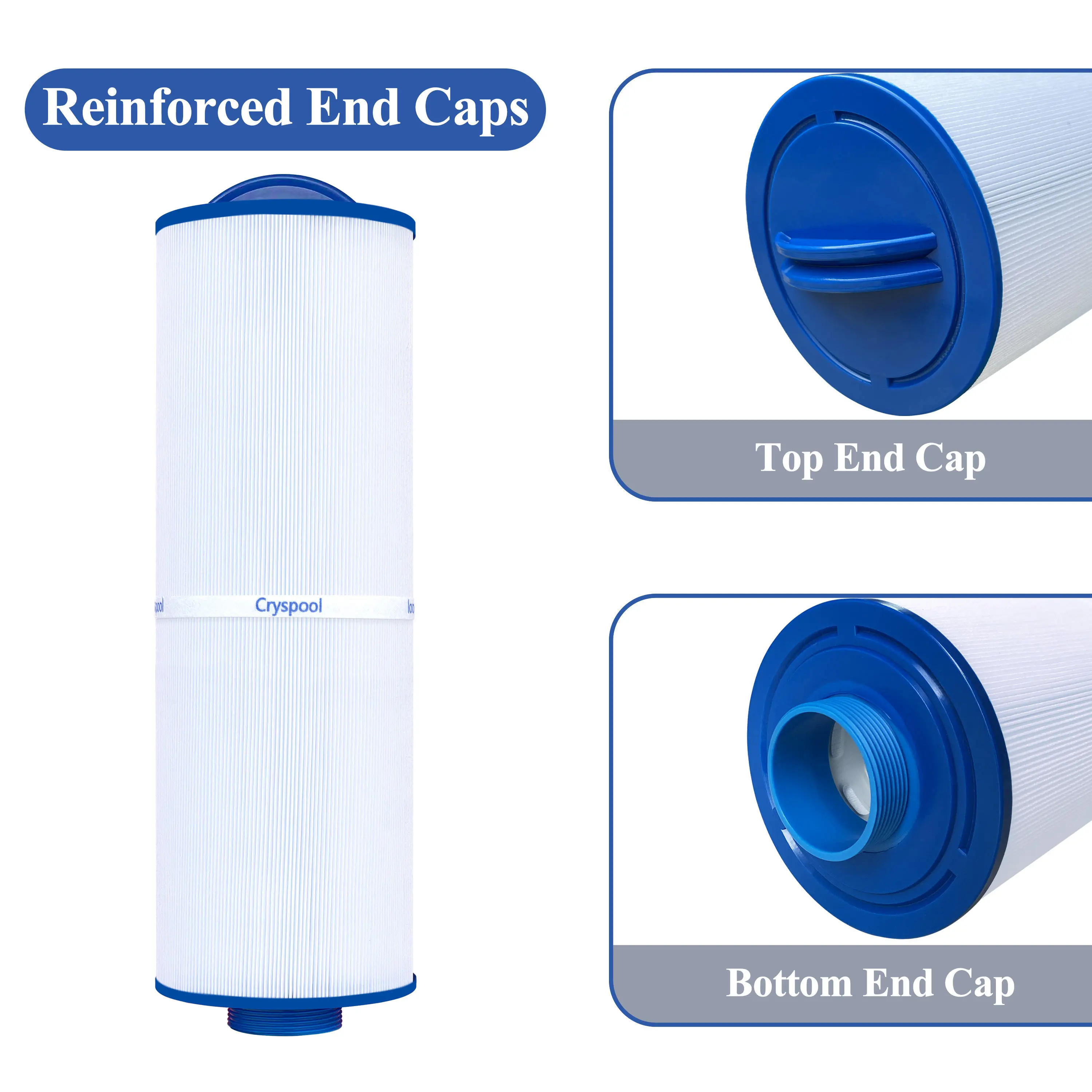 Cryspool Spa Filter Compatible with 20690 Marquis hot tub Filter, Unicel 5CH-512,50 sq.ft., 2 Pack 4