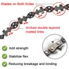 53 Inch Hand Rope Chain Saw 68 Teeth Folding Pocket Rope Chainsaw Tree Cutting Tool for Gardening Camping Outdoor Survive Tool 3