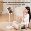 Floor Book Stand with Page Paper Clip Desktop Book Stand Height Adjustable Portable Book Holder for Cookbooks Sheet Music 3