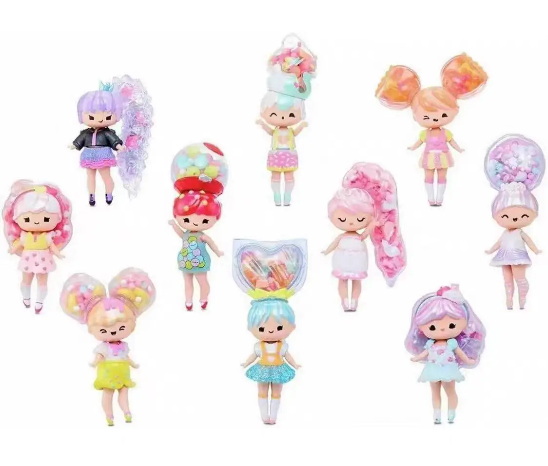 

1PCS lovely 10cm secret crush Sweetie Candy Baby Surprise Girls Action Figure PVC Model Doll Decoration for girl gifts