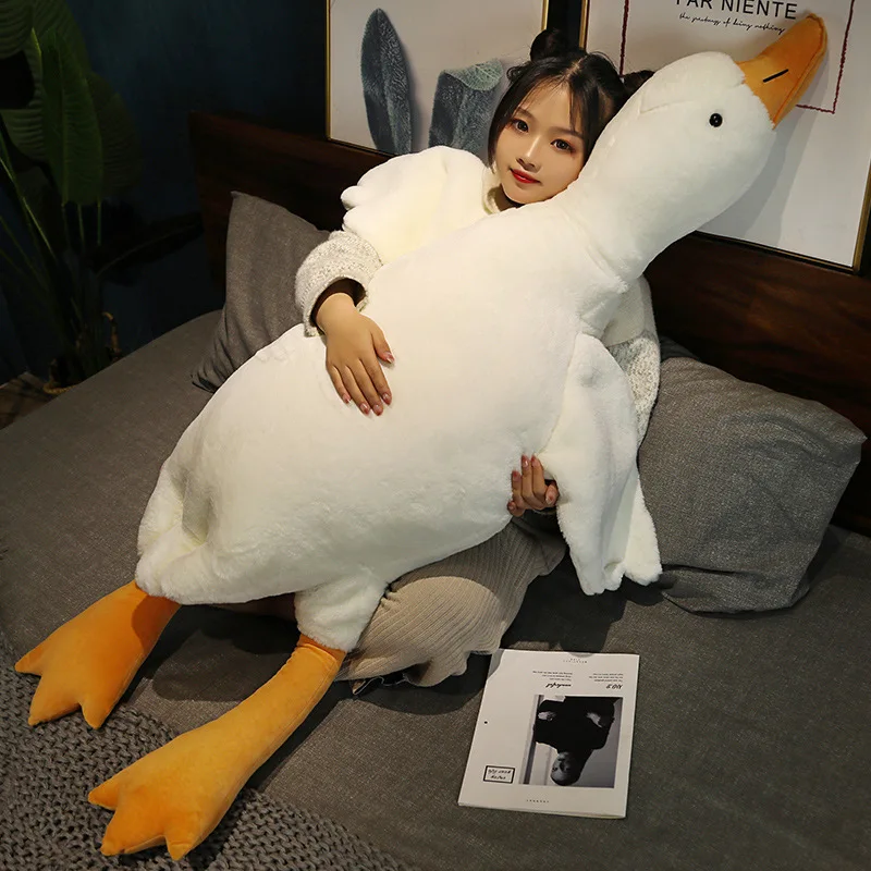 5090cmGiantDuckPlushToysFluffySleepPillowAnimalBaby