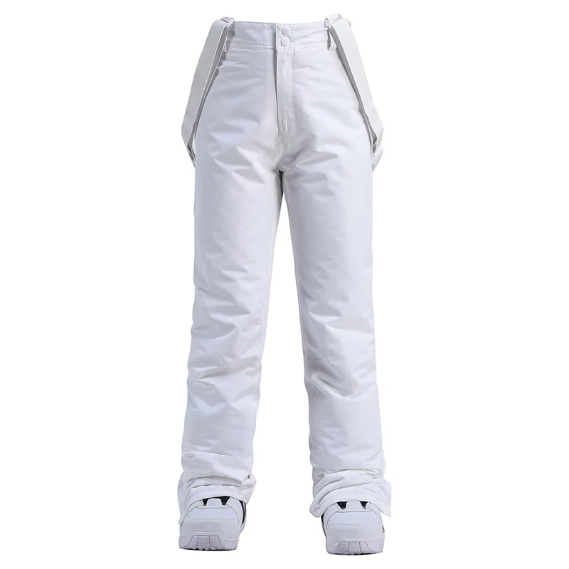 Candy Color Ski Pants Men Women Winter Outdoor Windproof Waterproof Warm Thick Snowboard Sonw Sports Trousers Unisex