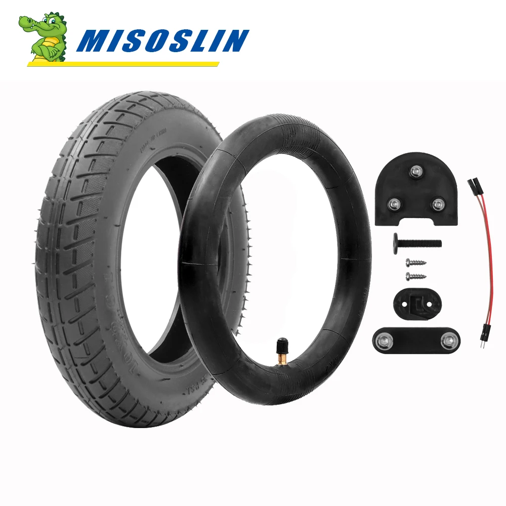 Pneumatico Di Aggiornamento Modificato Da 10 Pollici Rinforzato Con Tubi Per Ruote Di Gonfiaggio Stabili Pneumatico Esterno 10*2 Per Scooter Elettrico