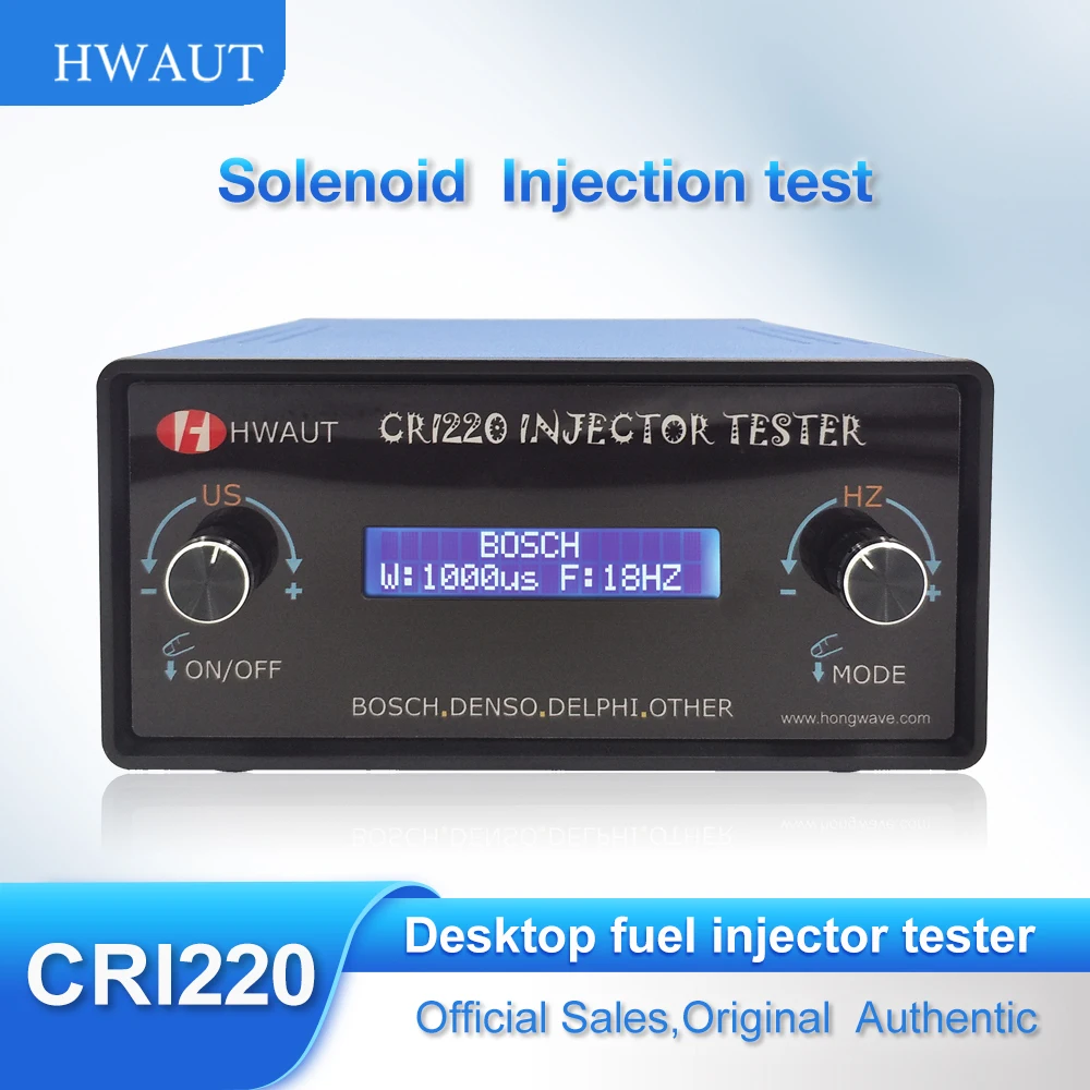 HWAUT CRI220 Common Rail Injector Tester Fuel Diesel Coil Electromagnetic Repair For Solenoid Injection Test BOSCH DENSO DELPHI