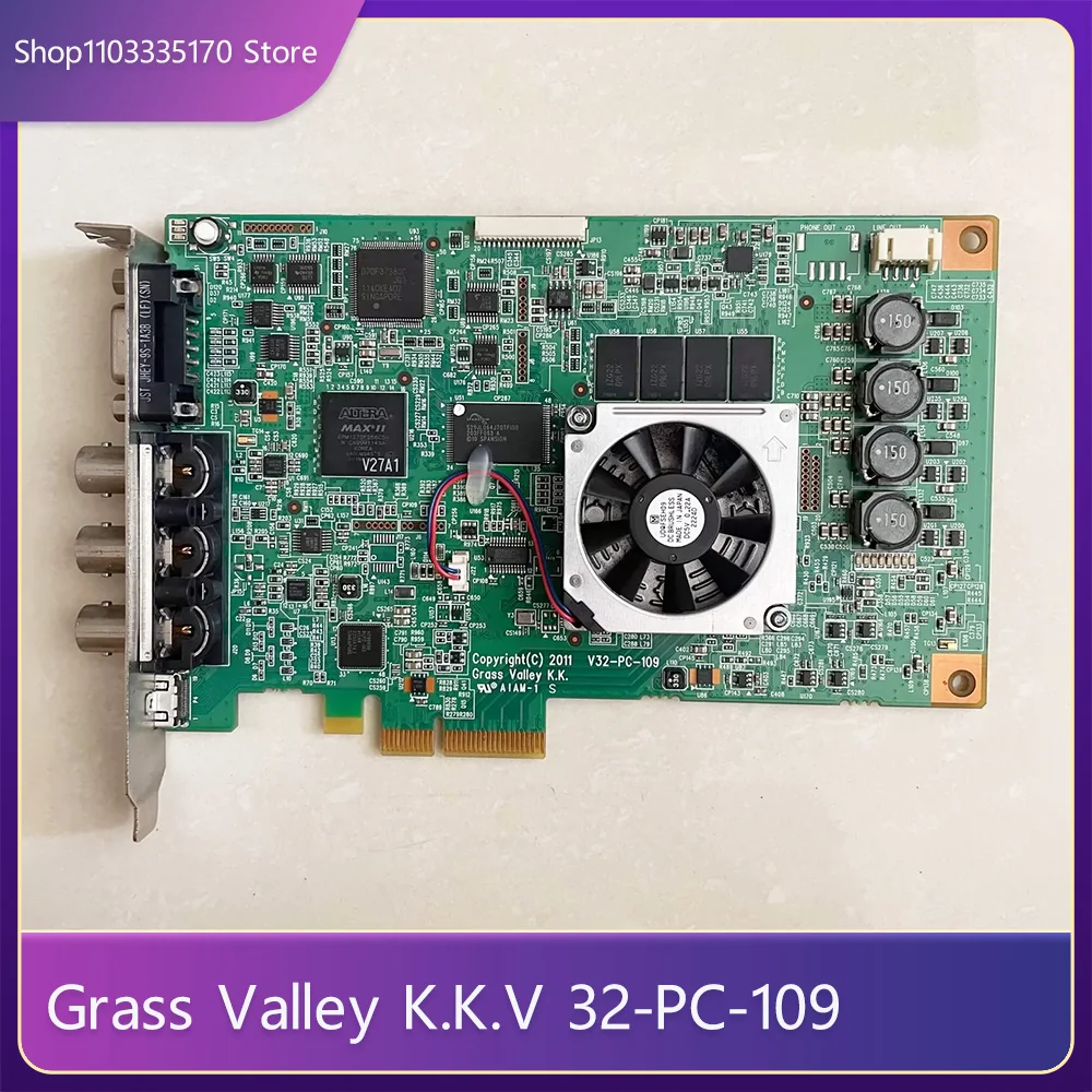 For Canopus Grass Valley K.K.V 32-PC-109 Htx-E1 SDI Video Capture Card 1 For Canopus Grass Valley K K V 32 PC 109 Htx E1 SDI Video Capture Card
