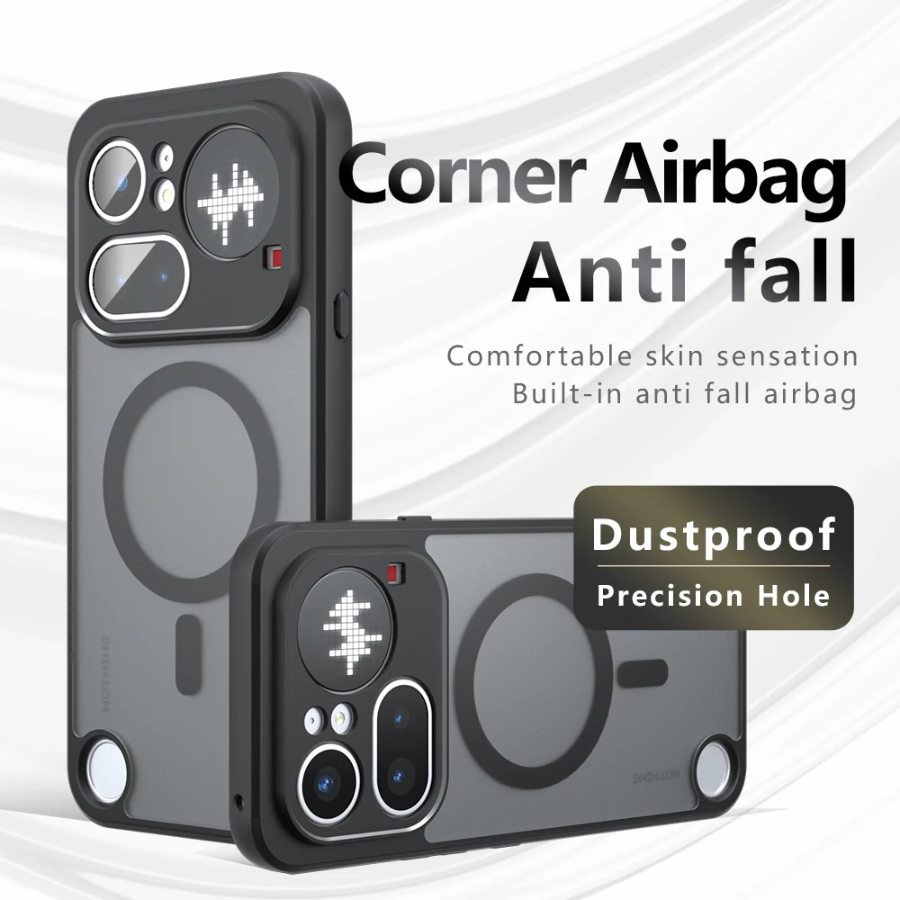 Enhanced Magnetic Wireless Charging Case - Shockproof Protection