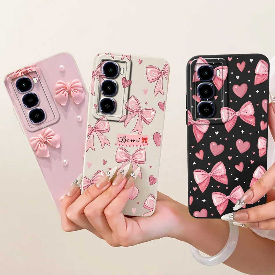 Stylish Flower Soft Liquid Silicone Phone Case Cover