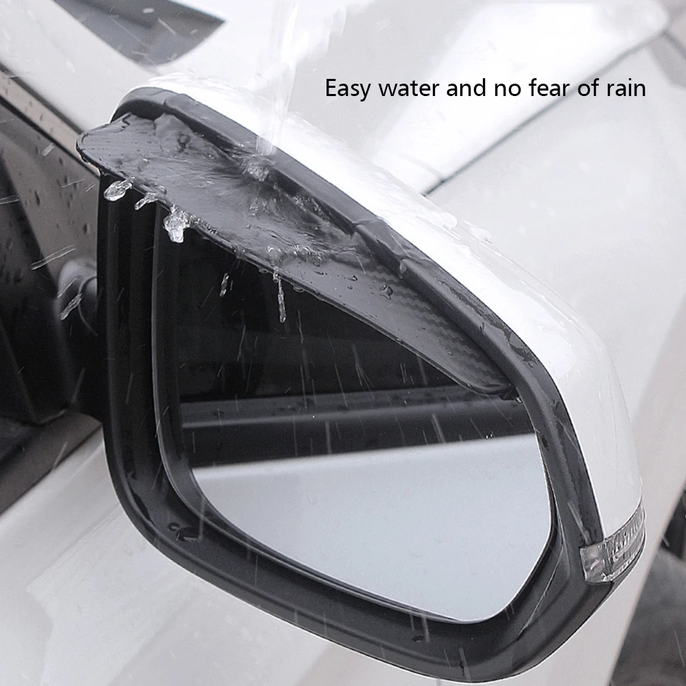 2X Car Rearview Mirror Eyebrower Sticker Car Rain Eyebrow Cover for BYD Atto 3 Act Tang F3 E6 Yuan Song Plus EV Qin Han Dolphin