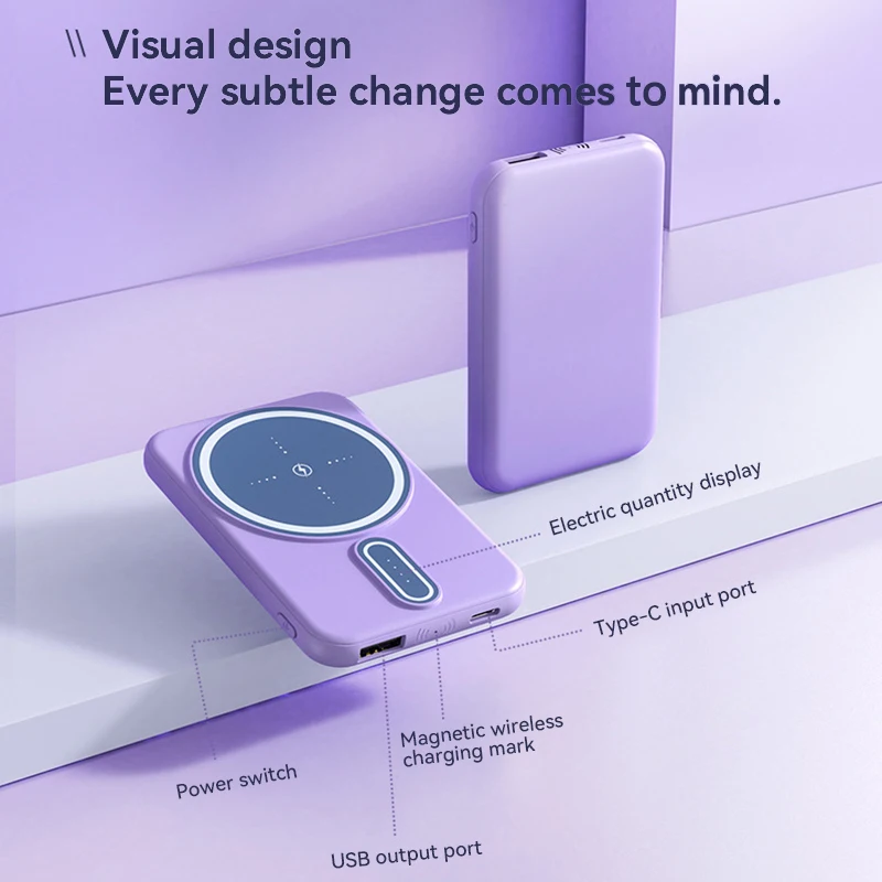 Power Bank 30000mAh Magsafe Portable Wireless Fast Charging High Capacity For Xiaomi iPhone 15 External Spare Battery