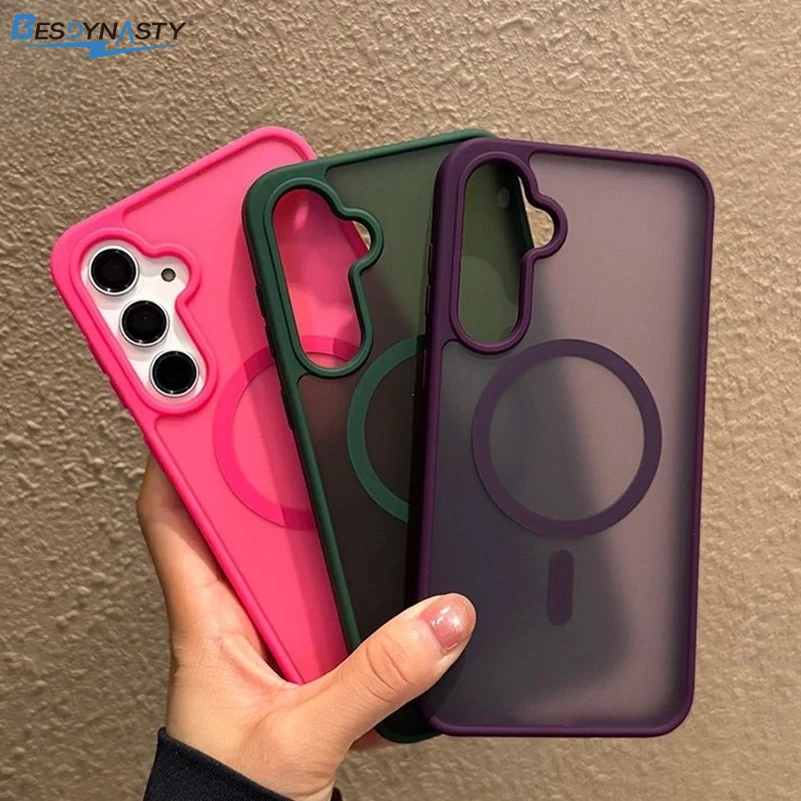 Premium Matte Translucent Magnetic Phone Case - Business Edition