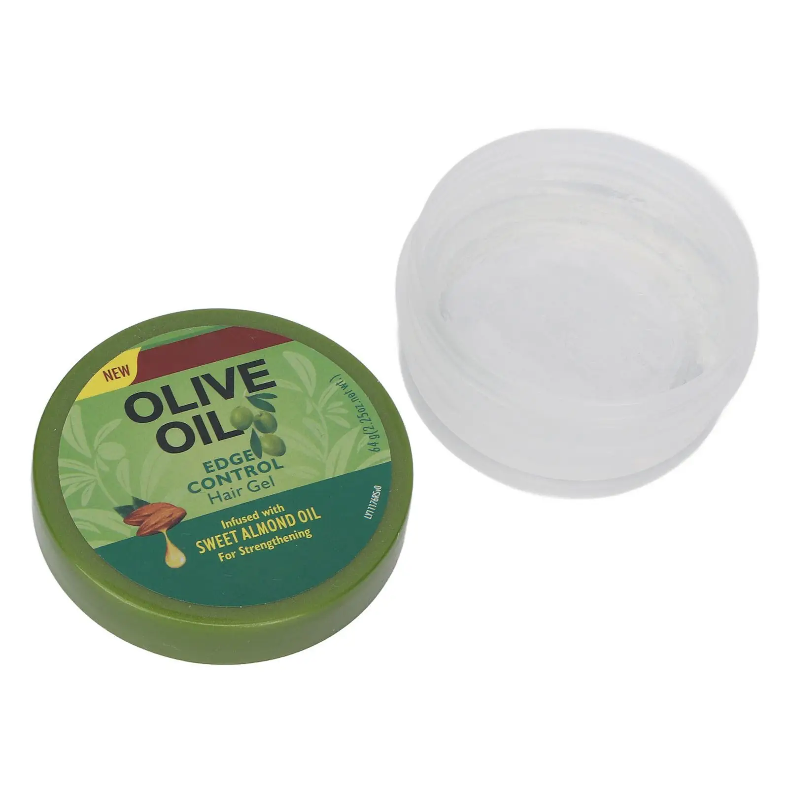 64g Men's Hair Wax Gel with Olive Oil-Long Lasting Styling Cream, Non-Irritant Pomade for Perfect Hair Control