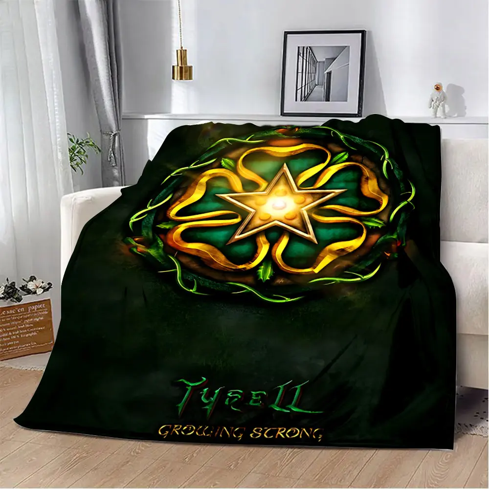 Movie House of The Dragon Print Printed Blanket Picnic Blankets Warm Blanket Soft and Comfortable Blanket Home Travel Birthday 3