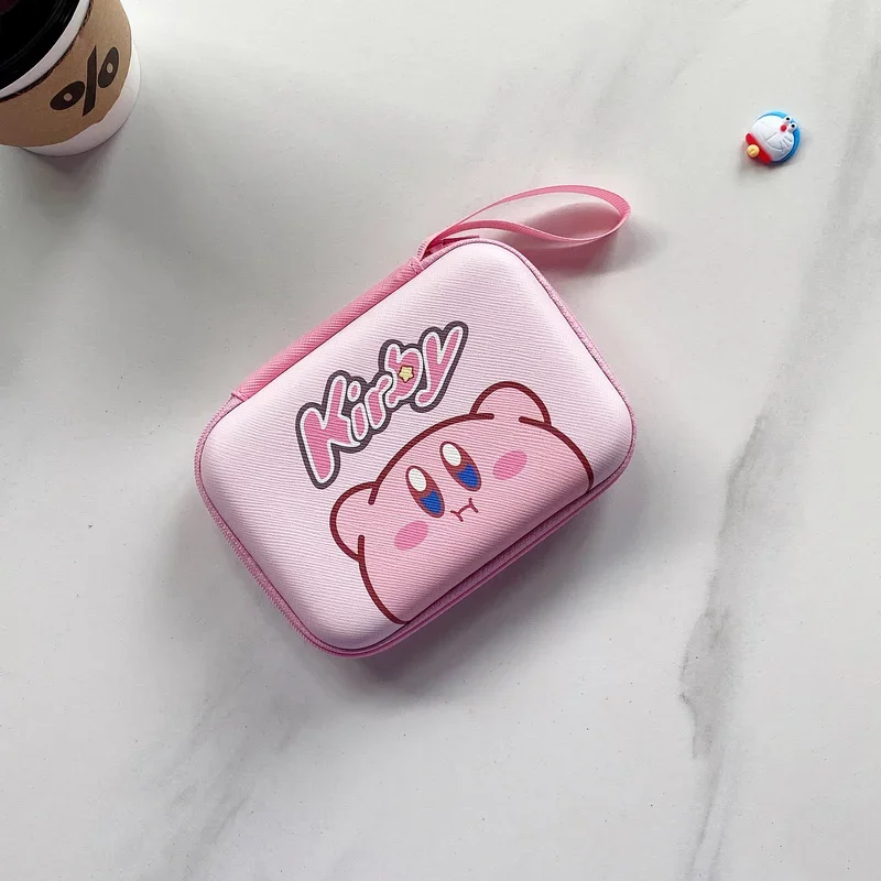 Kawaii Cartoon Cute Star Kirby Waddle Dee Earphone Data Line