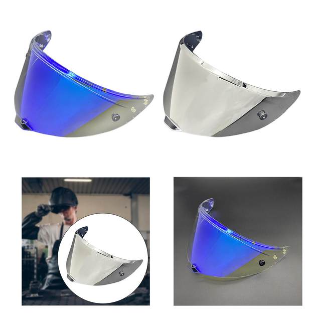 Motorcycle Helmet Shield Sun Shield Easy Installation Anti Scratch Shade Flip up Helmet Visor Replacements for Outdoor Summer
