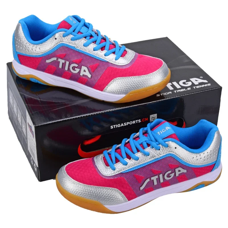 Original stiga table tennis shoes unisex sneakers for table tennis racket game ping pong game for woman and man