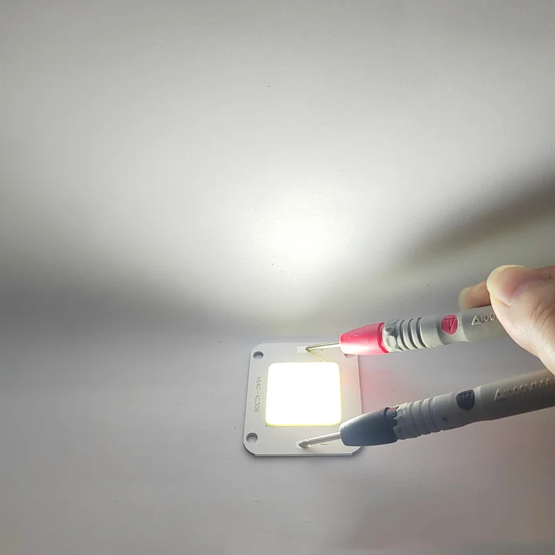 4640 LED COB 칩 램프 고출력 DC12V 50W LED 비드 레드 그린 블루 화이트 풀 스펙트럼 핑크 LED 투광등 스포트라이트용