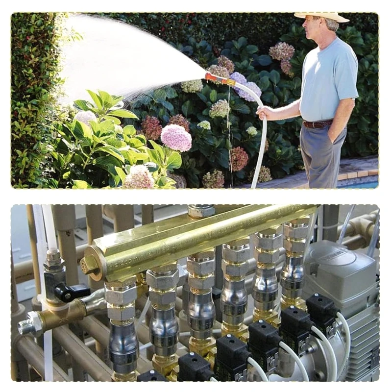 E5BE Heavy Duty 1 Inch Brass Check Spring Check Valves Ensures Unidirectional Movement Easy to Install for Fountain Suction