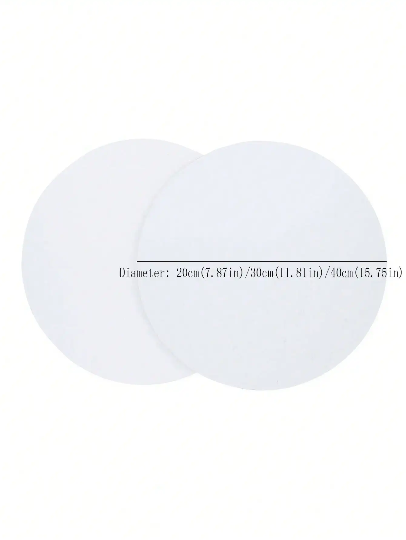 1pcs Round Stretched Canvas Board for Painting Acrylic Pouring