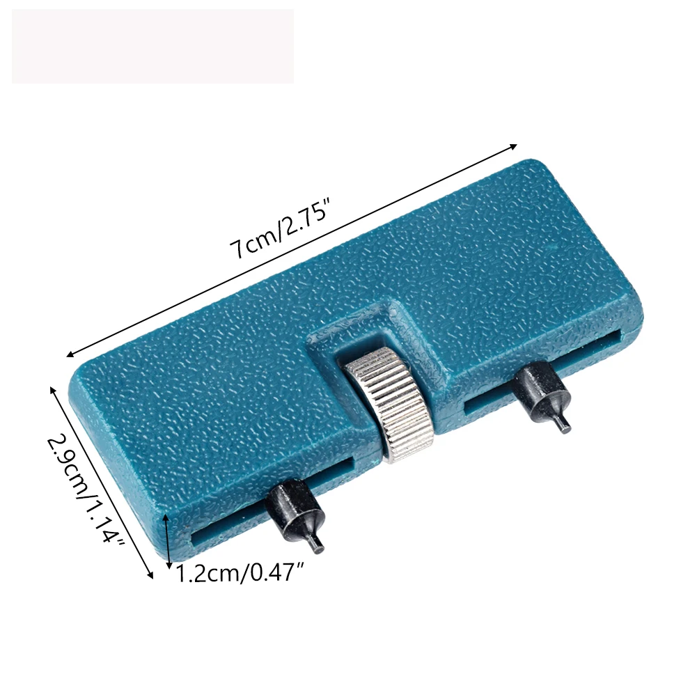 Blue Plastic Watch Opener Back Case Remover Screw Watchmaker Open Battery Change Universal Adjustable Hot Sale Watch Repair Tool