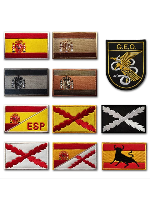 Spanish Military Badges Velcro  Tactical Patch Military Spain