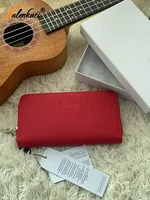 New Fashion Vintage Large Capacity Women's Purse, Monochromatic, Multi-card, Long Wallet, Multi-function Zipper Strap 2