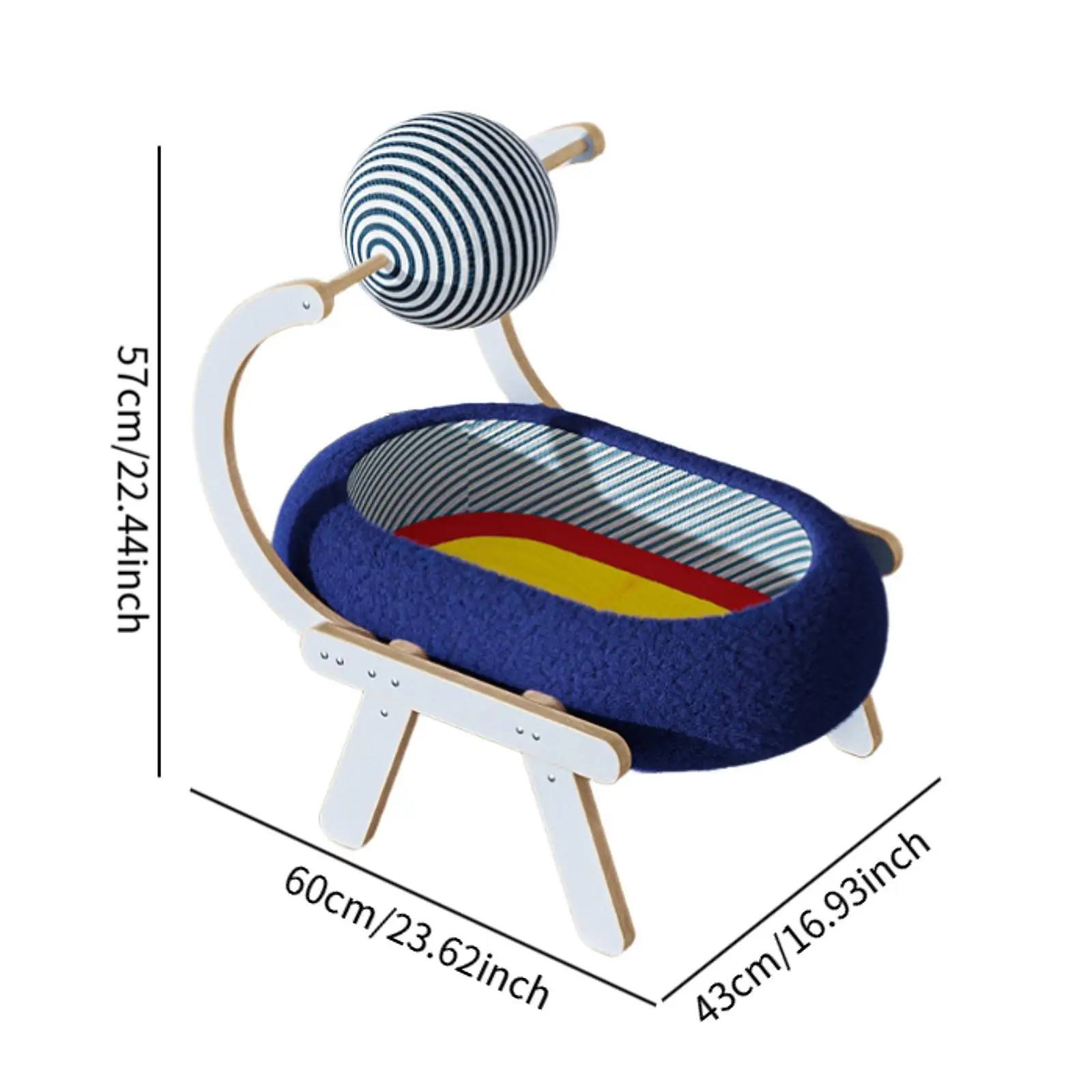 Sisal Cat Bed Cats Scratch Pad Bowl Pet Supplies Kitten Interactive Toy Wooden Rack with Ball Cat Scratcher Pad for Exercise Sisal Cat Bed Cats Scratch Pad Bowl Pet Supplies Kitten Interactive Toy Wooden Rack with Ball Cat Scratcher Pad for Exercise