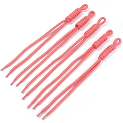 Handmade Colorful Braided Nylon Lanyards for Crafting and DIY Projects (Watermelon red)