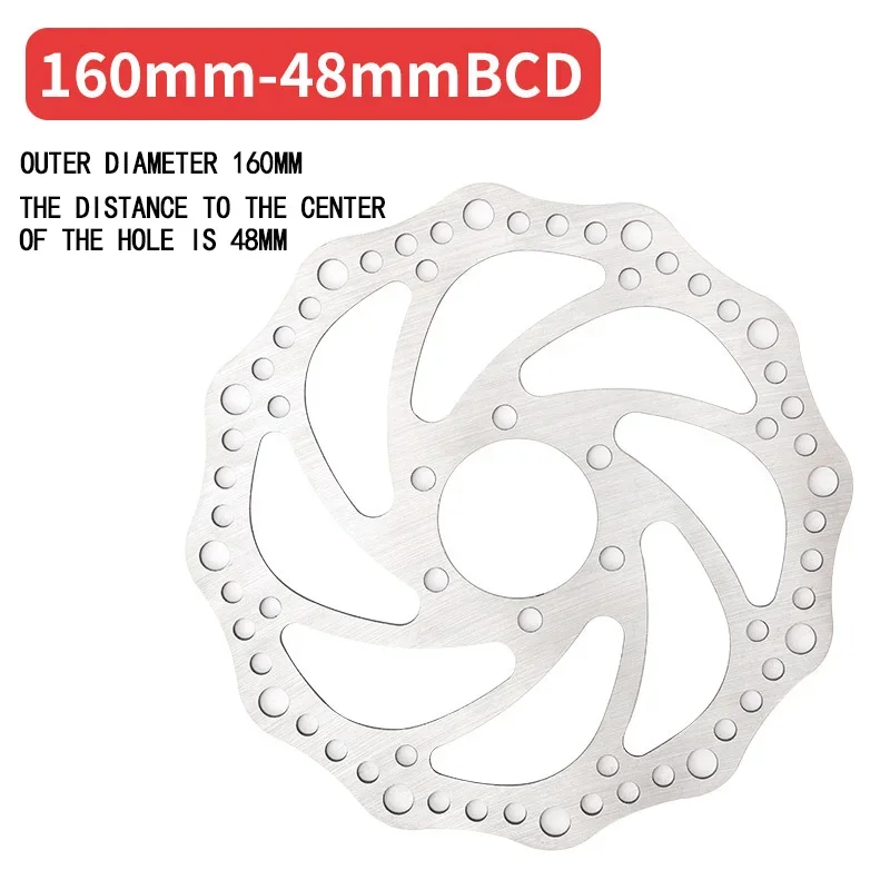 Mountain Bicycle Disc Brake Cycling 120/140/160/180/203mm Stainless Steel Rotor Disc Brake For MTB Mountain Road Cruiser Bike Bicycle parts Brake disc