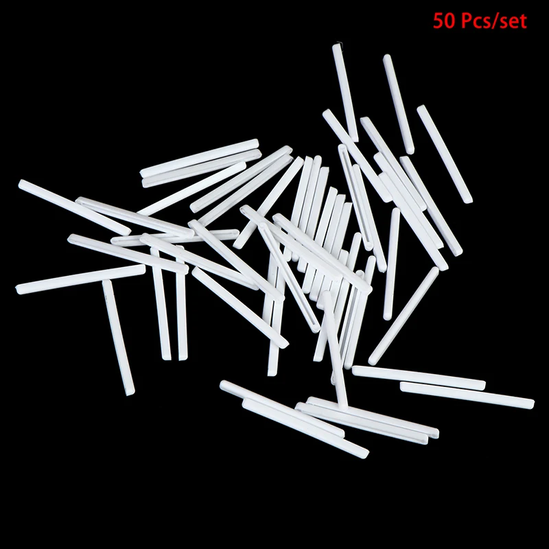 Pet Clipper Blade Accessories 50Pcs White Trimmer Blade Parts Replacement Guides