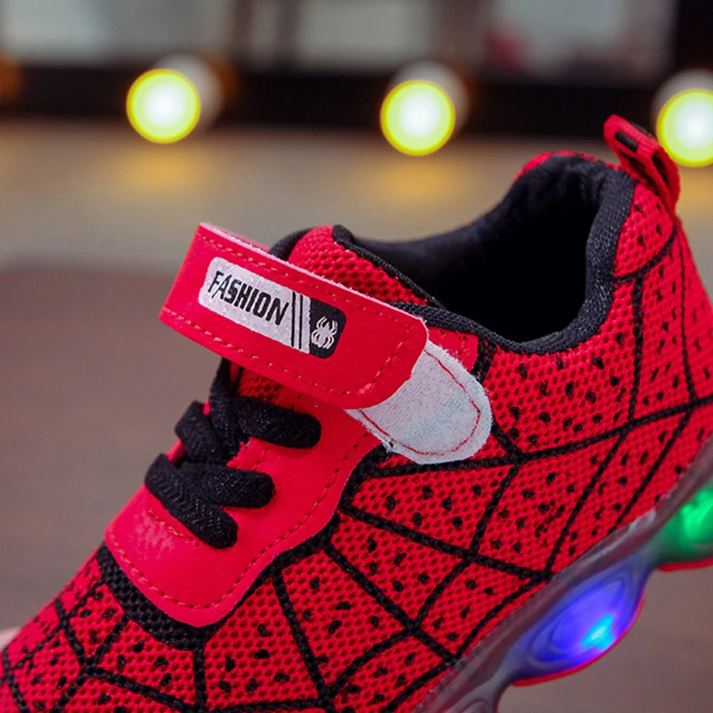Girls Shoes Glowing Sneakers 