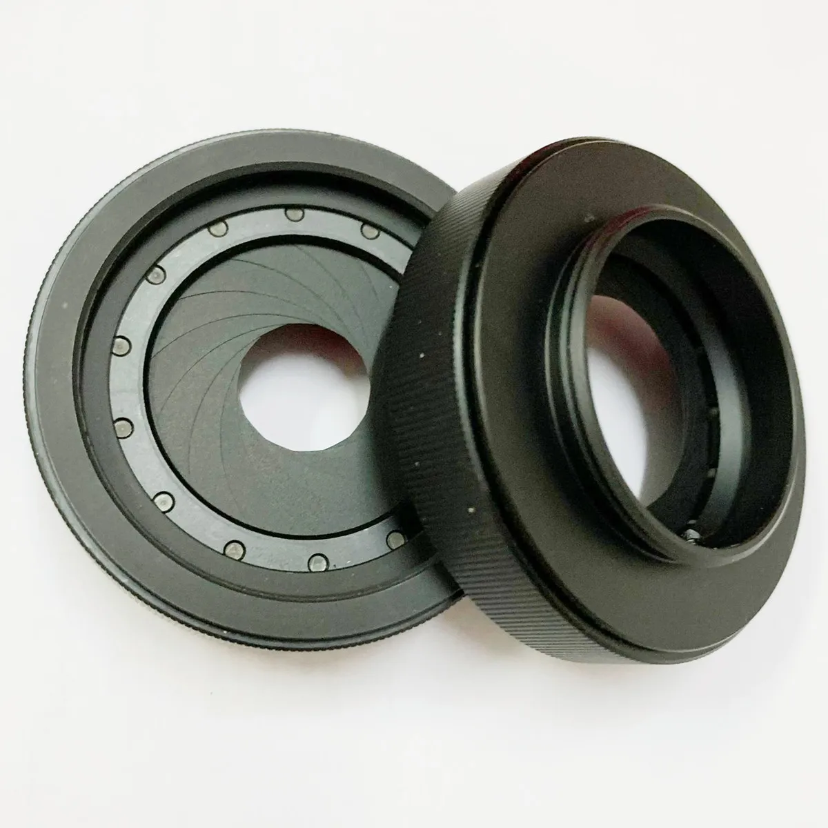 Adjustable Aperture 1.5-26mm Iris Diaphragm M30 to M37 Camera Lens Module DIY Retrofit Adapter Ring