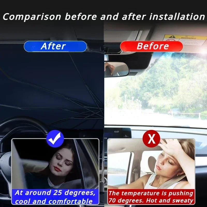 Car Windshield Sunshade Umbrella Morris Garages MG MG3 MG5 MG6 MG7 MG GT GS ZS HS EZS EHS Car Front Shading