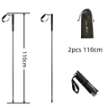 Black 2pcs 110cm