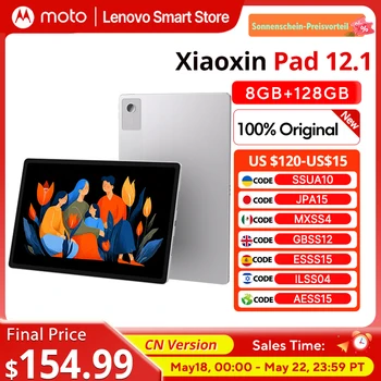 Original Lenovo Xiaoxin Pad 12.1 2025 Tablet 12.1'' 90Hz Display MediaTek Dimensity 6400 10200mAh 45W Charging Pad PC CN versio 1