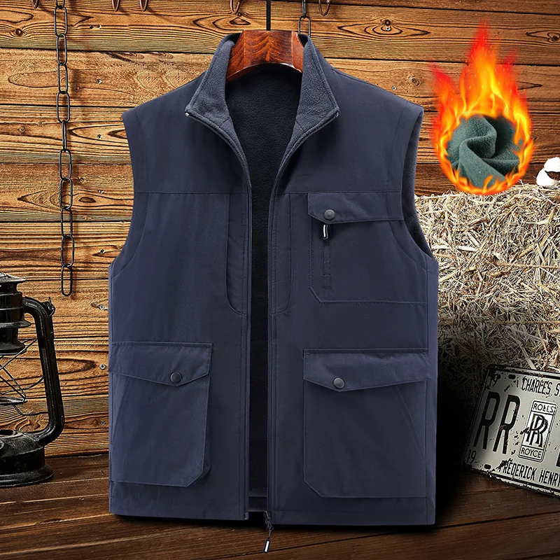 Fishing Vests For Men Tactical Vest Professional Heater Male Clothes Sleeveless Jacket Heated Work Outerwear MAN Winter Jackets