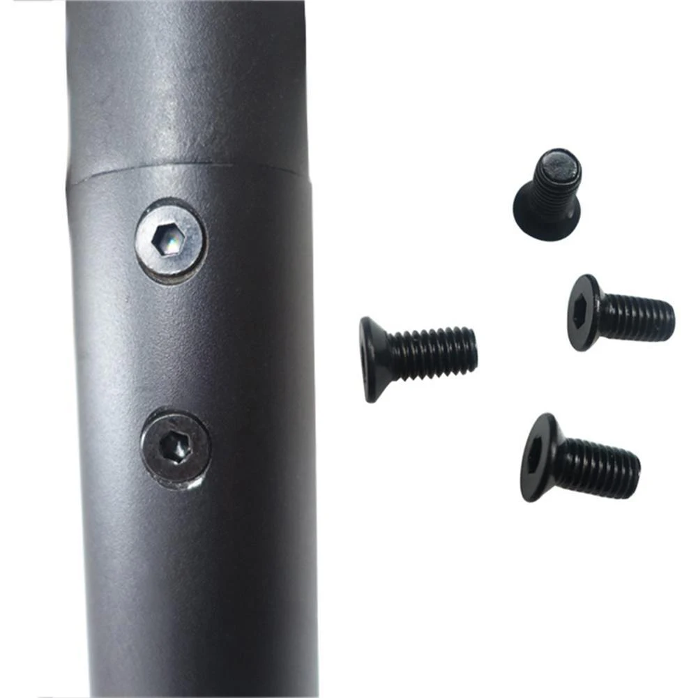 

Bolts Brand New Pole Screws Set Electric Scooter Black Kit Mounting Outdoor Parts Roads Stainless Steel Thread M5