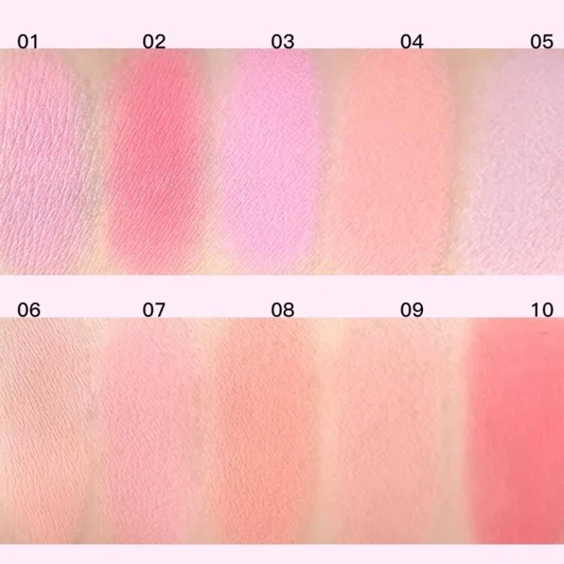 FLORTTE Makeup Set Blush for Cheeks Face Radiant Finish, Hydrating,Creamy,Lightweight Vegan & Cruelty-Free 6PCS Set 5