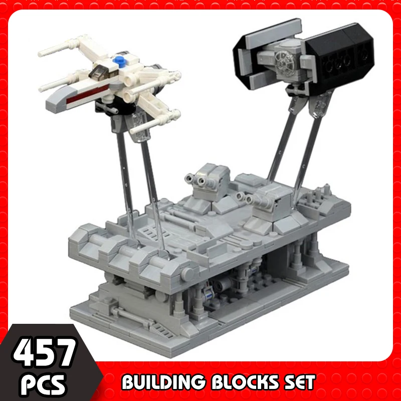 

Конструктор MOC Star, истребитель X-Wing, космический корабль