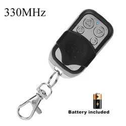 Universal 4-Button Remote Control for Electric Garage Doors and Gates (Triangle Type 330MHz)
