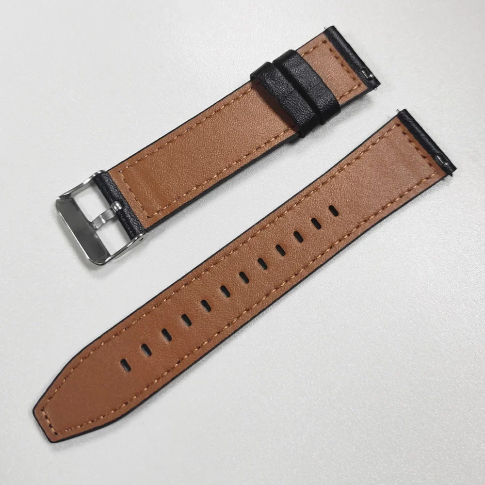 Premium Leather Watch Strap - Soft Replacement Wristband